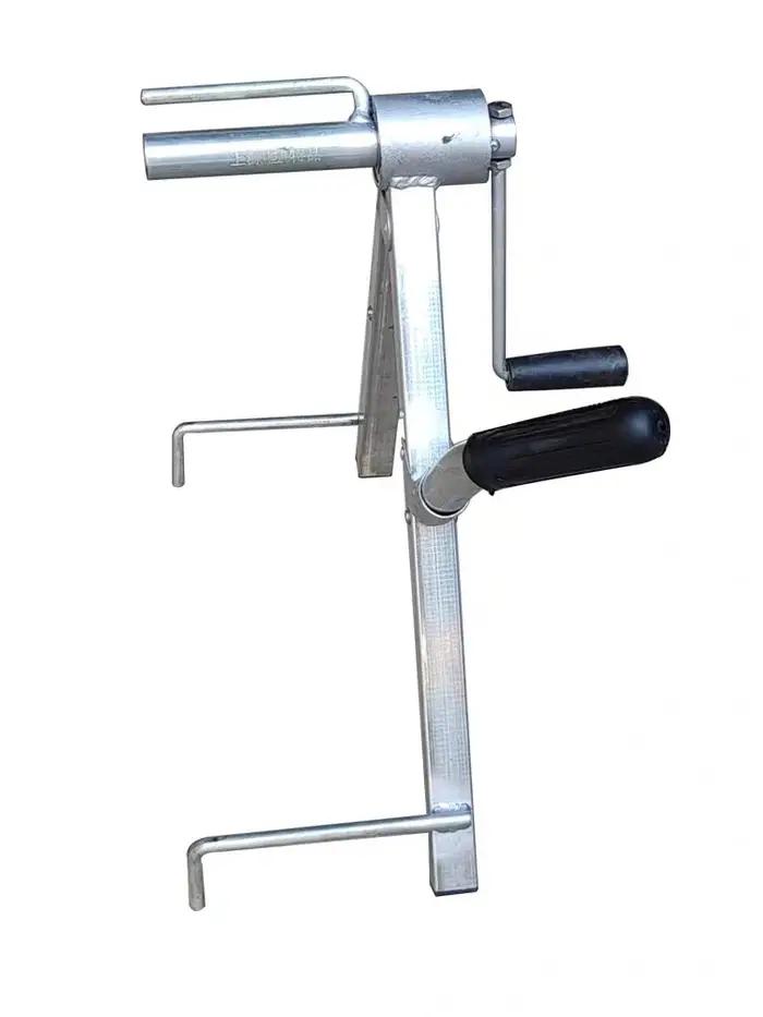 Enrouleur de tuyau d'eau agricole pliable en alliage aluminium-cuivre pour jardiniers indigo durables et pratiques pour arrosage de plantes