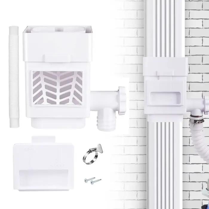 Système de récupération d'eau de pluie facile à installer pour jardin, aménagement paysager, arrosage de plantes d'intérieur et culture de légumes occasions spéciales