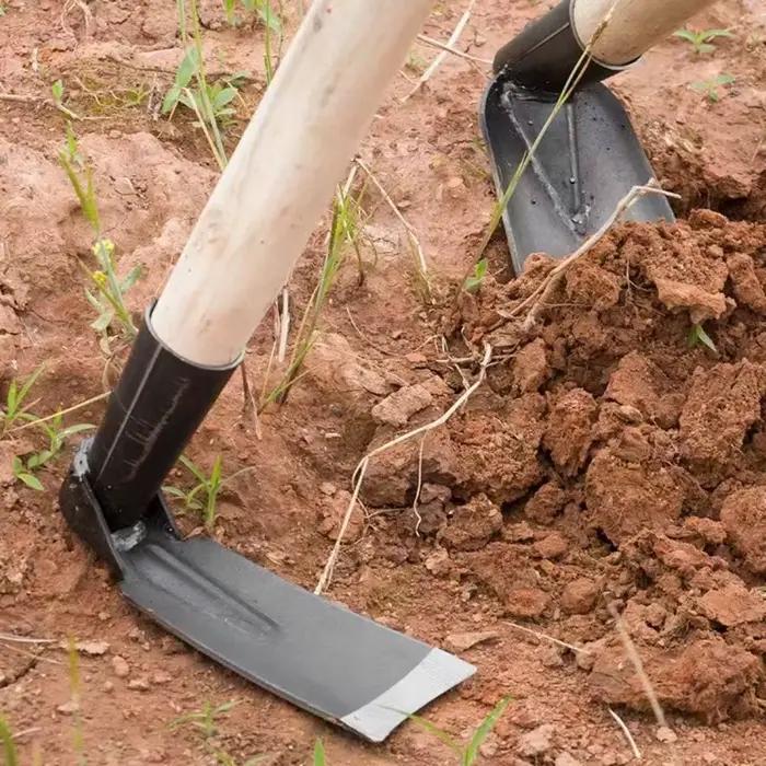 Houe de jardin durable pour vecle sol et planter des fleurs, houe de désherbage domestique, outils d