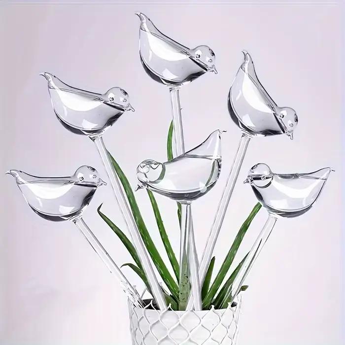 Globes d'arrosage automatique en forme d'oiseau