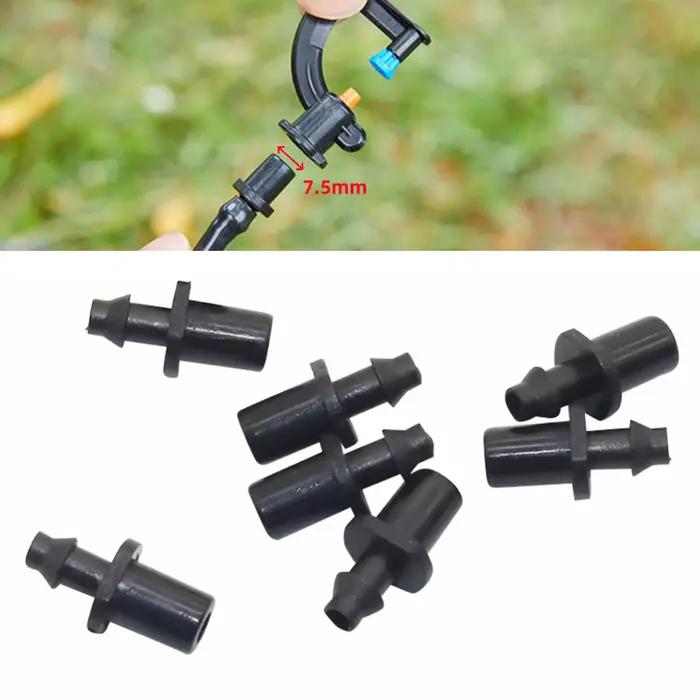 Connecteur Rapide Noir pour Tuyau d'Irrigation Goutte à Goutte