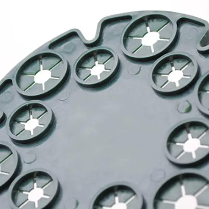 Plateaux de Protection pour plantes de jardin, 5 pièces, Support pour canne en bambou, Support pour