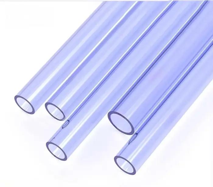 Tuyau UPVC Transparent Bleu pour Jardinage, Irrigation et Plomberie à Faire Soi-Même Occasions Spéciales