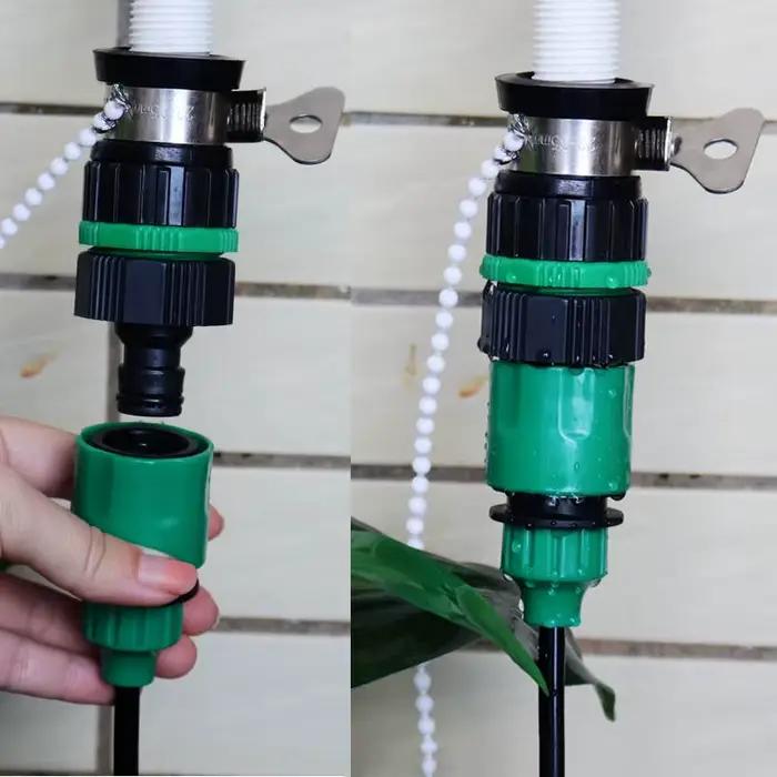 Connecteur rapide d'eau, raccords de tuyau d'arrosage, outil de connexion, adaptateur de Type mamelo