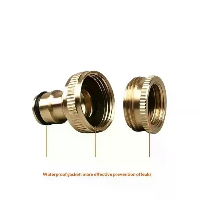 Raccord de tuyau fileté butique alliage résistant corrosion pour arrosage et nettoyage haute pression occasionnels jardinUsageId:47