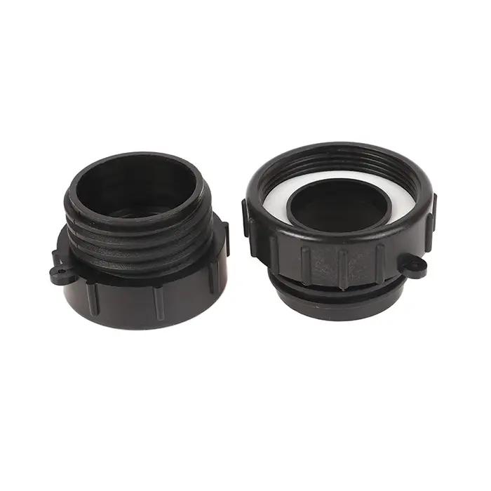 Adaptateur précieux pour conteneur IBC, vanne Schutz, filetage fin 62mm à 60mm, raccords à filetage