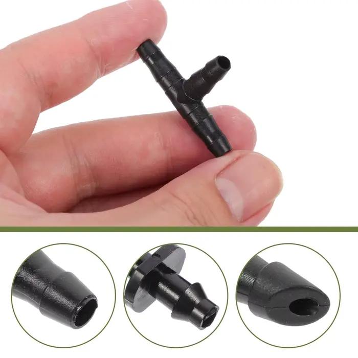 50pcs connecteurs barbelés raccords d'irrigation
