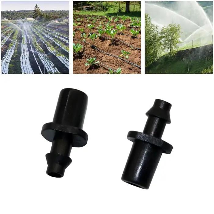 Connecteur Rapide Noir pour Tuyau d'Irrigation Goutte à Goutte