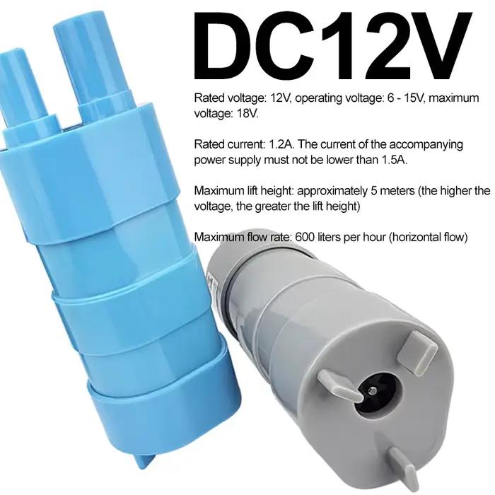 Pompe Submersible Portable DC12v