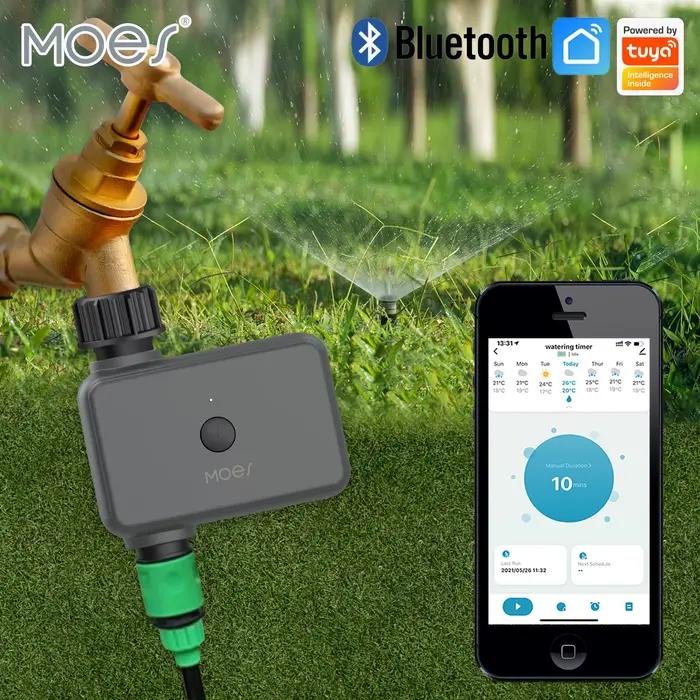 Moes-Minuteries d'arrosage de jardin Bluetooth