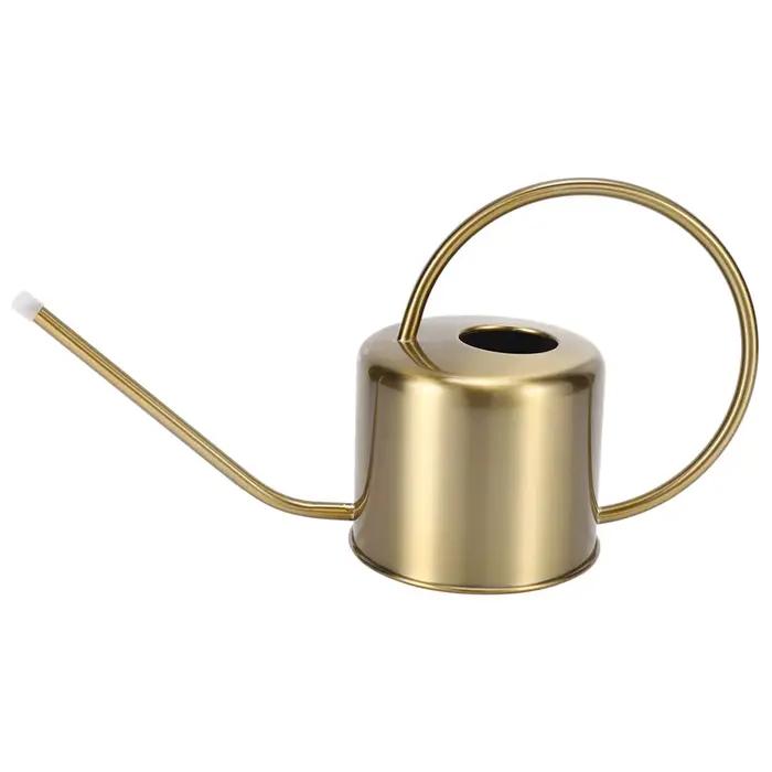 Arrosoir de jardin doré en acier inoxydable A36T