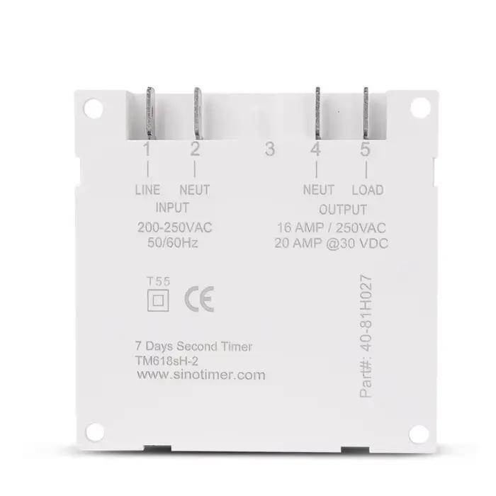 Minuteur hebdomadaire numérique programmable pour jardins professionnels et amateurs système d'arrosage automatique contrôle précis intervalle de 1 seconde adaptable aux besoins de chaque plante