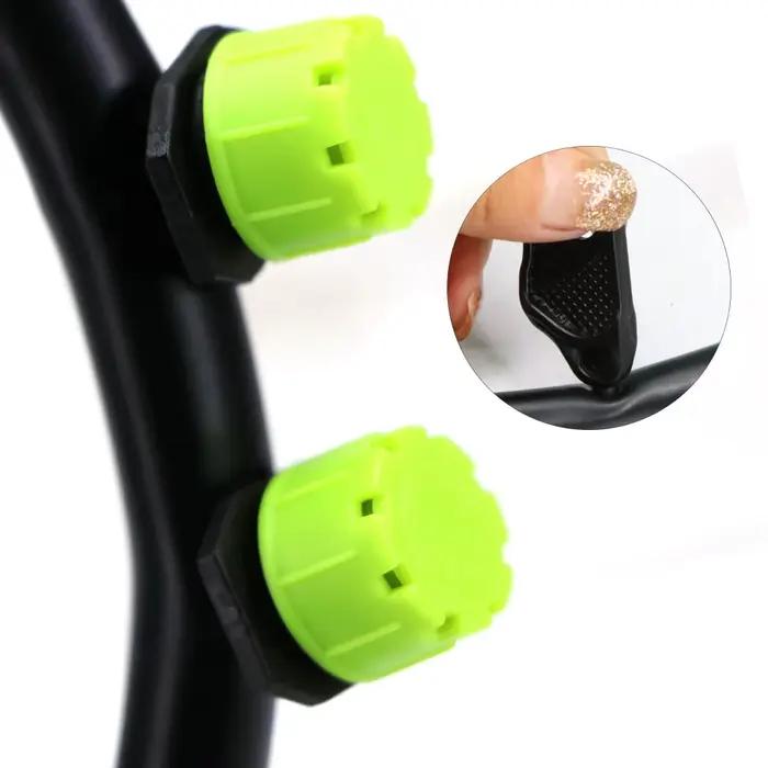 Buse d'arrosage réglable à 8 trous en plastique PP POM ABS pour jardin et plantes en pot haute précision réglage de débit et couleurs variées pour personnaliser votre jardin