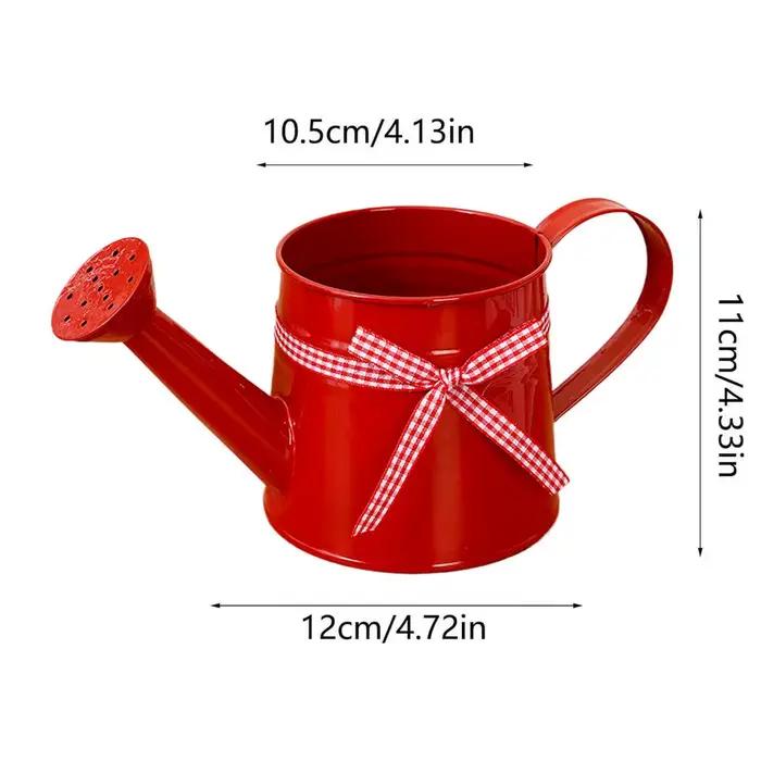 Arrosoir compact 1L avec tête de pulvérisation, ruban à carreaux, arrosoirs modernes pour plantes, p