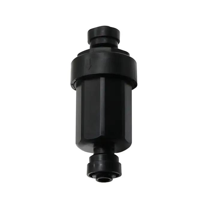 Micro filtre à eau de jardin 1/4 ", maille en acier inoxydable, filtre 40 microns, raccord à glissem