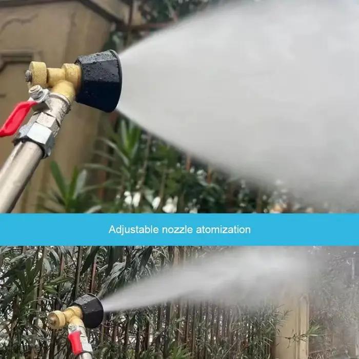 Buse de pulvérisation réglable à atomisation agricole