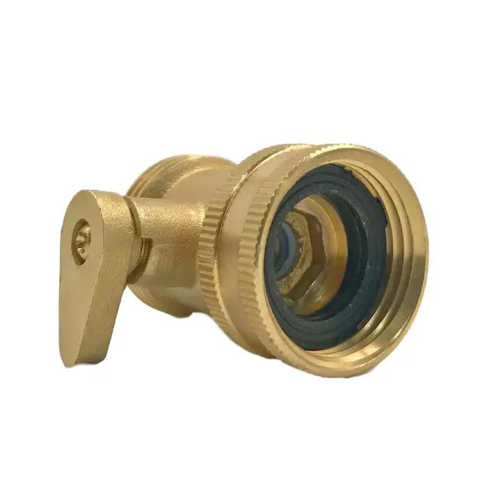 Robinet d'arrêt en laiton pour tuyau d'arrosage jardin 3/4 po connecteur raccord arrosage réparation robinet arrêt jardin occaions spéciales