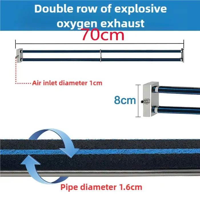 Pompe à oxygène auto-coulante pour poissons Koi design moderne variété de couleurs pour aquariums et accessoires d'aquarium sécurité et bien-être des poissons occasions spéciales