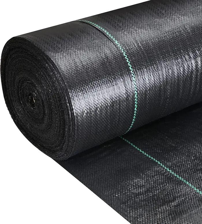 Tissu de barrière contre les mauvaises herbes robuste