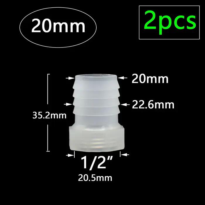 Connecteur de tuyau barbelé avec filetage femelle de 1/2 pouces
