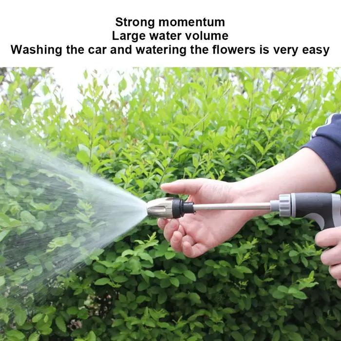Nettoyeur Haute Pression Puissant Pompe à 360° Pour Jardin Voiture Tuyau Arrosage Occasions Spéciales